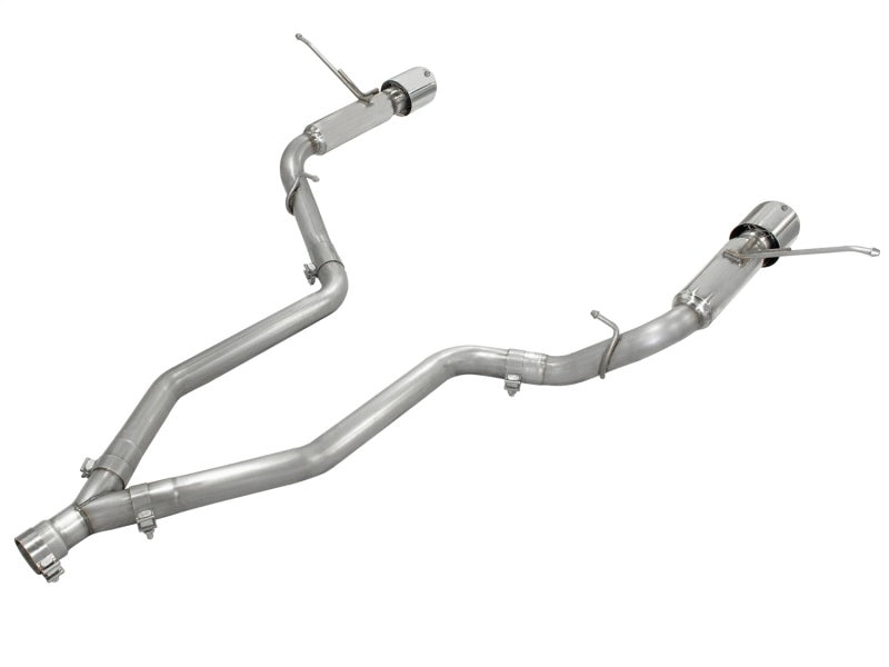 aFe MACHForce XP 14+ Jeep Grand Cherokee V6 3.0L (td) 2.5in DPF-Back 409SS Exhaust w/Resonators Precision R