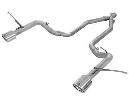 aFe MACHForce XP 14+ Jeep Grand Cherokee V6 3.0L (td) 2.5in DPF-Back 409SS Exhaust w/o Resonators Precision R