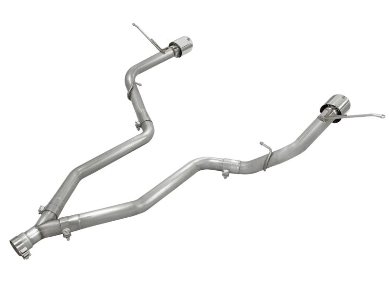 aFe MACHForce XP 14+ Jeep Grand Cherokee V6 3.0L (td) 2.5in DPF-Back 409SS Exhaust w/o Resonators Precision R