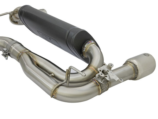 aFe MACHForce XP 16-17 BMW 340i/iX 440i/iX L6-3.0L (t) SS Axle-Back Exhaust w/Polished Tips Precision R