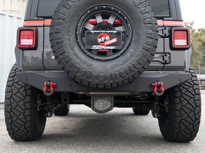 aFe MACHForce XP 18-20 Jeep Wrangler (JL) L4-2.0L (t) 3in 409 SS Cat-Back Hi-Tuck Exhaust Precision R