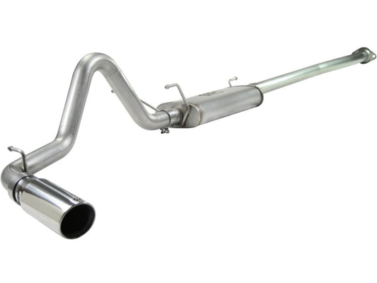 aFe MACHForce XP 2.5in 409SS Cat Back Exhaust w/ 304SS Polished Tip 05-13 Toyota Tacoma V6 4.0L Precision R