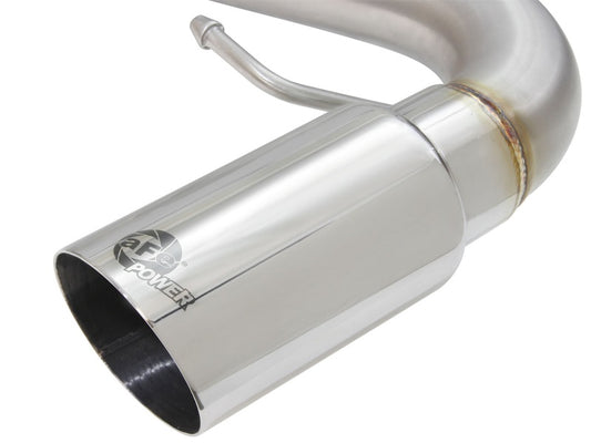 aFe MACHForce XP 2.5in Axle Back Stainless Exhaust w/ Polished Tips 07-13 BMW 335i 3.0L L6 (E90/92) Precision R