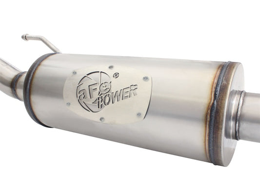 aFe MACHForce XP 2.5in SS-409 Cat-Back Exhaust 07-16 Jeep Wrangler (JK) V6-3.6L/3.8L (2-4 Door) Precision R