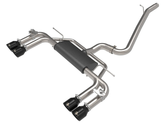 aFe MACHForce XP 3in-2.5in 304SS Exhaust Cat-Back 15-20 Audi S3 L4-2.0L (t) - Black Tips Precision R