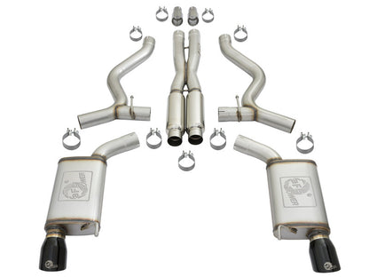 aFe MACHForce XP 3in-2.5in 304SS Exhaust Cat-Back 15-20 Audi S3 L4-2.0L (t) - Black Tips Precision R