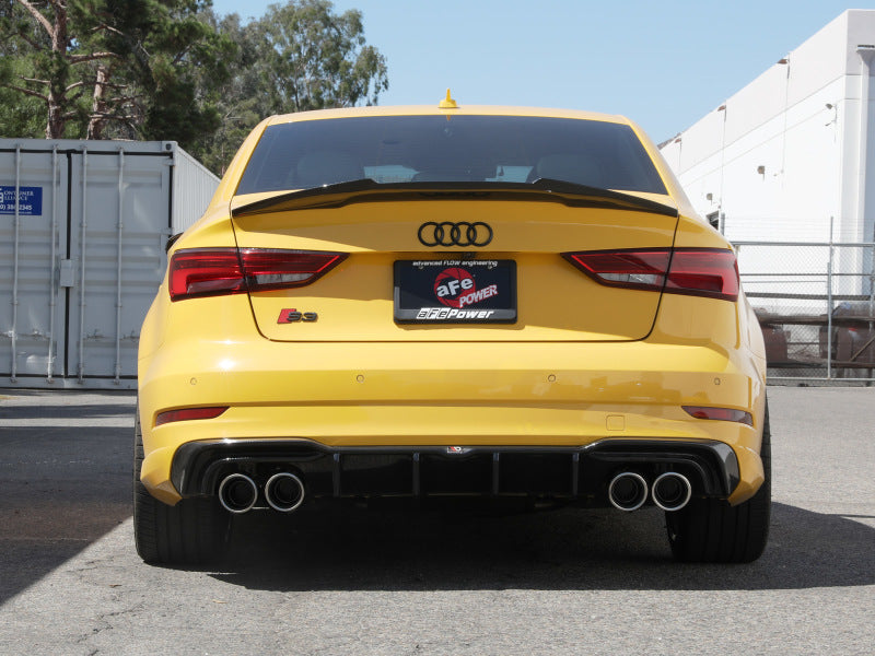 aFe MACHForce XP 3in-2.5in 304SS Exhaust Cat-Back 15-20 Audi S3 L4-2.0L (t) - Polished Tips Precision R