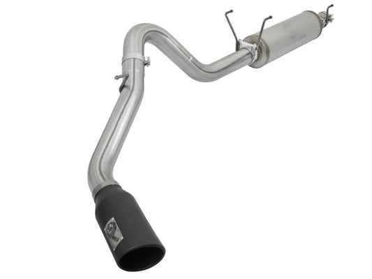 aFe MACHForce XP 4in Exhausts Cat-Back SS Side Exit 14-17 Dodge Ram 2500 V8-6.4L Hemi w/ Black Tips Precision R