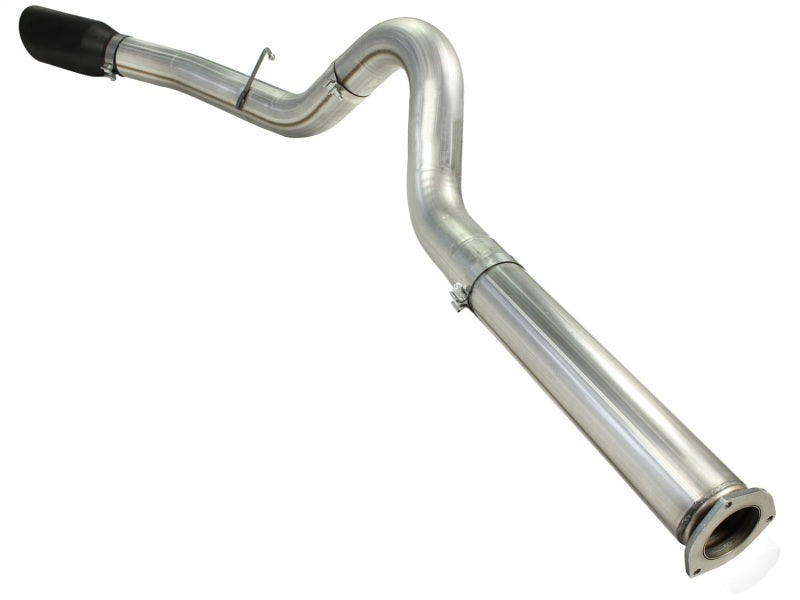 aFe MACHForce XP 5in DPF-Back Stainless Steel Exhaust , Blk,Ford Diesel Trucks 11-14 V8-6.7L td Precision R