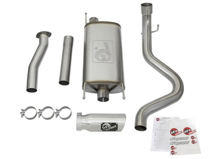 aFe MACHForce XP Cat-Back SS Exhaust w/ Polished Tips 16 Toyota Tacoma V6-3.5L Precision R