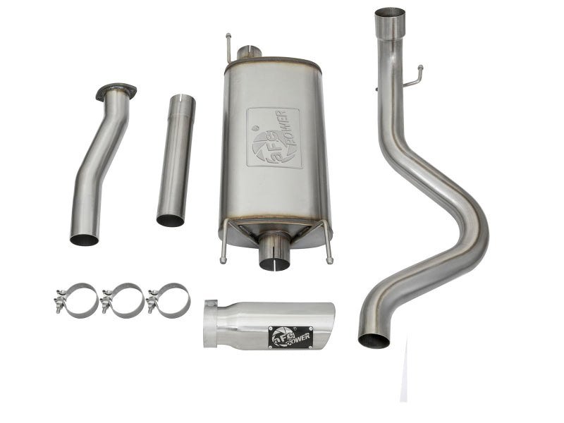 aFe MACHForce XP Cat-Back SS Exhaust w/ Polished Tips 16 Toyota Tacoma V6-3.5L Precision R