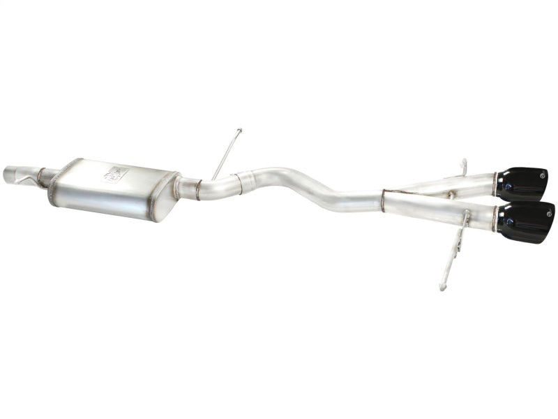 aFe MACHForce XP Exhaust 304SS Cat-Back w/ BlackTips 2008 VW Golf R32 V5 3.2L Precision R