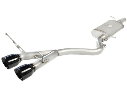 aFe MACHForce XP Exhaust 304SS Cat-Back w/ BlackTips 2008 VW Golf R32 V5 3.2L Precision R