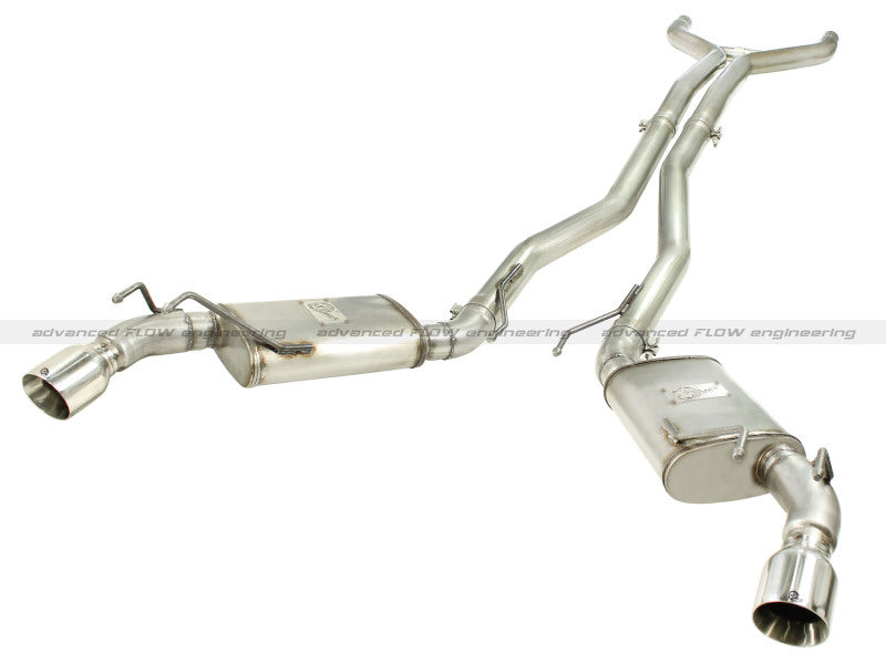 aFe MACHForce XP Exhaust 3in Stainless Stee CB/10-13 Chevy Camaro V8-6.2L (td) (pol tip) Precision R