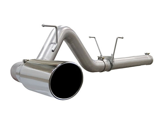 aFe MACHForce XP Exhaust 4in DPF-Back SS 5/07-12 Dodge Diesel Trucks L6-6.7L (td) Precision R