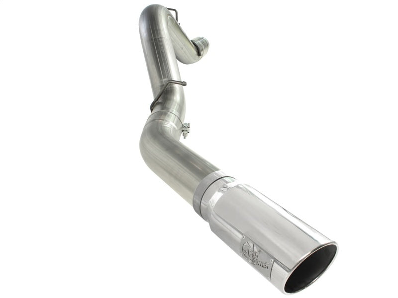 aFe MACHForce XP Exhaust 5in DPF-Back SS 11-13 GM Diesel Trucks V8-6.6L (td) (LML) (Pol Tip) Precision R