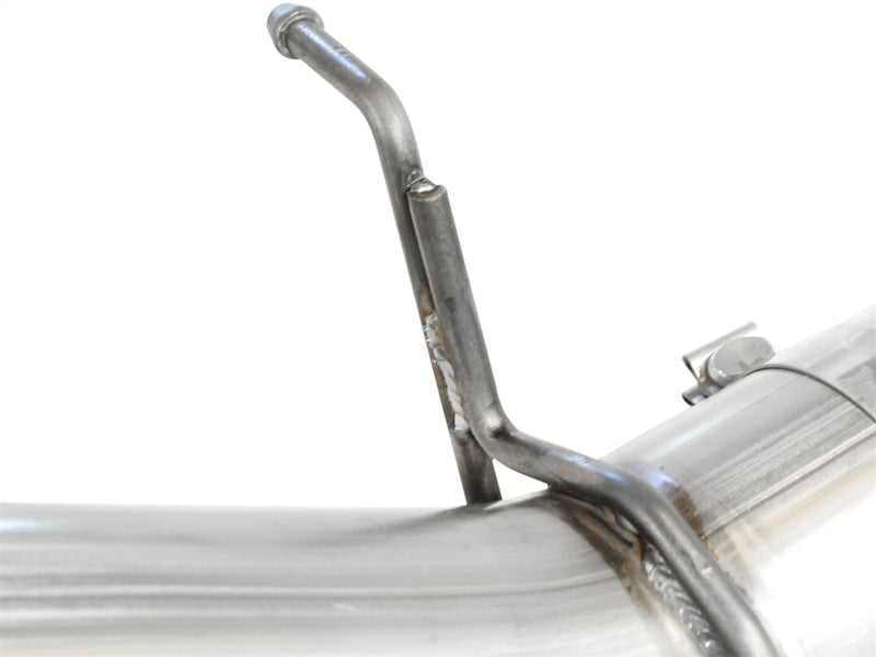 aFe MACHForce XP Exhaust 5in DPF-Back SS 11-13 GM Diesel Trucks V8-6.6L (td) (LML) Precision R