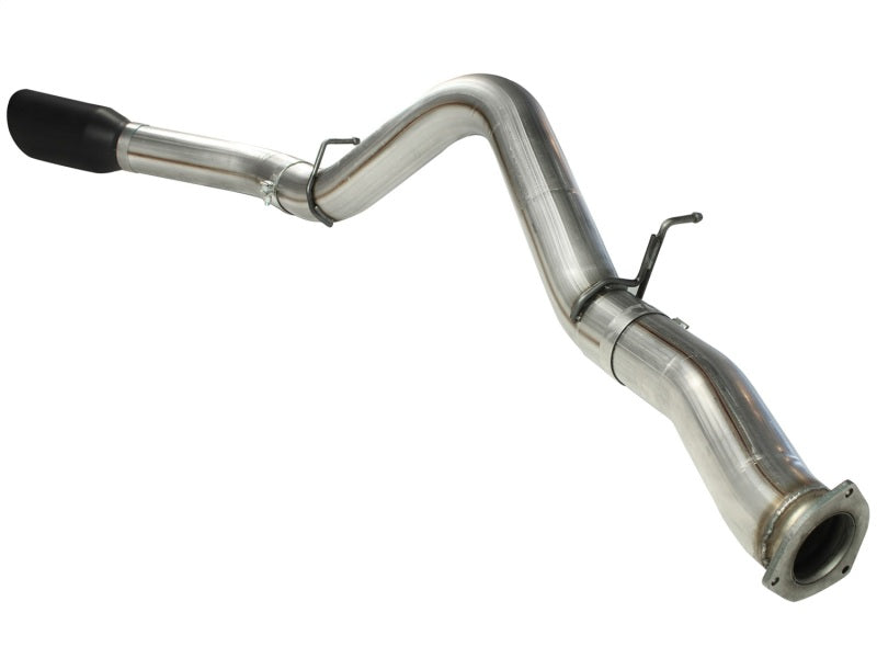 aFe MACHForce XP Exhaust 5in DPF-Black, GM Diesel Trucks 07.5-10 V8-6.6L 9(td) LMM Precision R