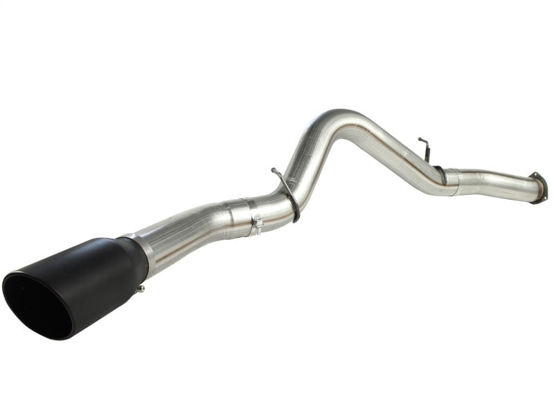 aFe MACHForce XP Exhaust 5in DPF-Black, GM Diesel Trucks 07.5-10 V8-6.6L 9(td) LMM Precision R