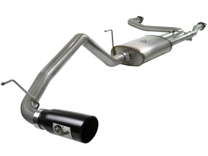 aFe MACHForce XP Exhaust Cat-Back 2.5/3in SS-409 w/ Black Tip 04-12 Nissan Titan V8 5.6L Precision R