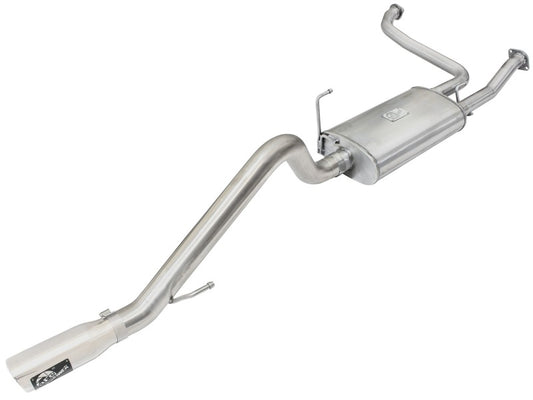 aFe MACHForce XP Exhaust Cat-Back 2.5/3in SS-409 w/ Polished Tip 05-15 Nissan Xterra V6 4.0L Precision R