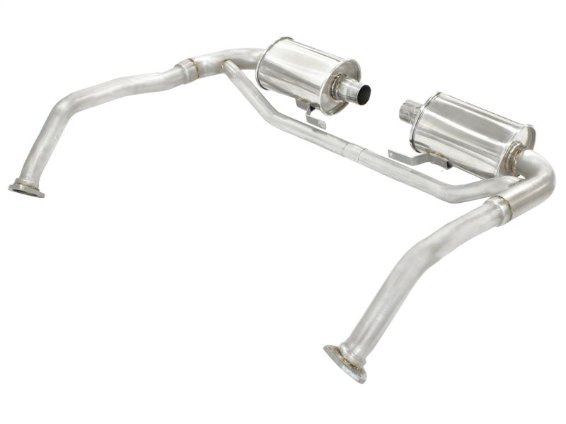 aFe MACHForce XP Exhaust Cat-Back 2in SS-304 Cat-Back Exhaust for 05-08 Porsche Boxster S (987.1) H6 Precision R