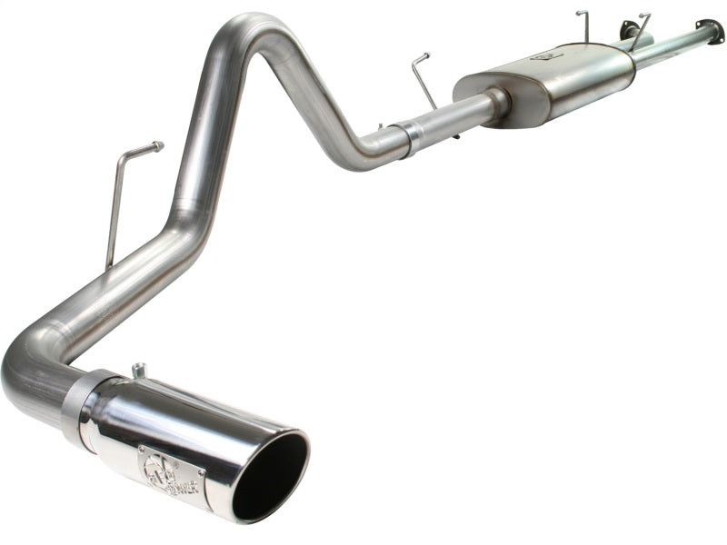 aFe MACHForce XP Exhaust Cat-Back SS-409 07-09 Toyota Tundra V8-5.7L w/ Polished Tip Precision R