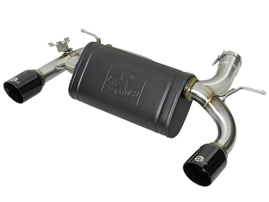 aFe MACHForce XP Exhausts Axle-Back 12-15 BMW 335i 3.0T (SS w/Black Tips) Precision R