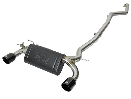 aFe MACHForce XP Exhausts Cat-Back SS 16-17 BMW 340i/iX 440i/iX (F3X) L6-3.0L (B58) w/Black Tips Precision R