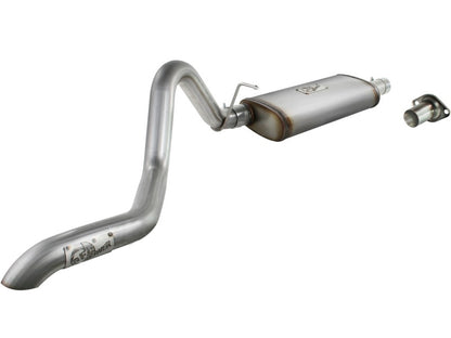 aFe MACHForce XP Exhausts Cat-Back SS-409 EXH CB Jeep Cherokee XJ 91-01 I6-4.0L HT - 2.5 In. Precision R