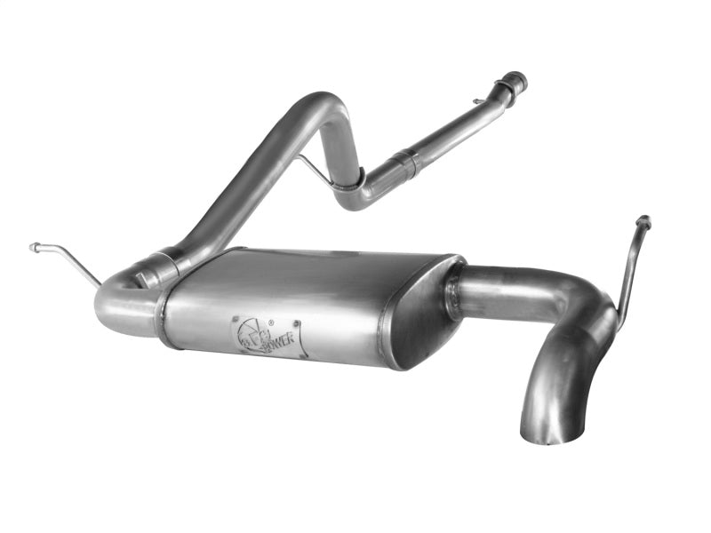 aFe MACHForce XP Exhausts Cat-Back SS-409 EXH CB Jeep Wrangler 2012 V6-3.6L (2 Dr) Precision R