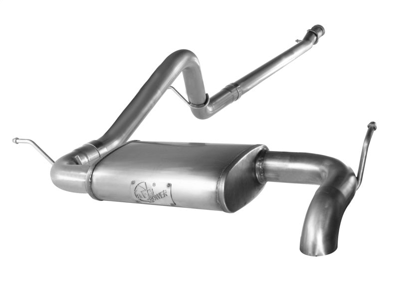 aFe MACHForce XP Exhausts Cat-Back SS-409 EXH CB Jeep Wrangler 2012 V6-3.6L (4 Dr) Precision R