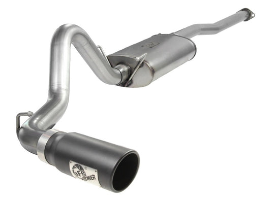 aFe MACHForce XP Exhausts Cat-Back SS-409 EXH CB Toyota Tacoma 05-13 V6-4.0L (Blk Tip) Precision R