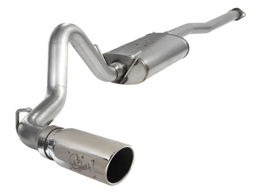 aFe MACHForce XP Exhausts Cat-Back SS-409 EXH CB Toyota Tacoma 05-13 V6-4.0L (Pol Tip) Precision R