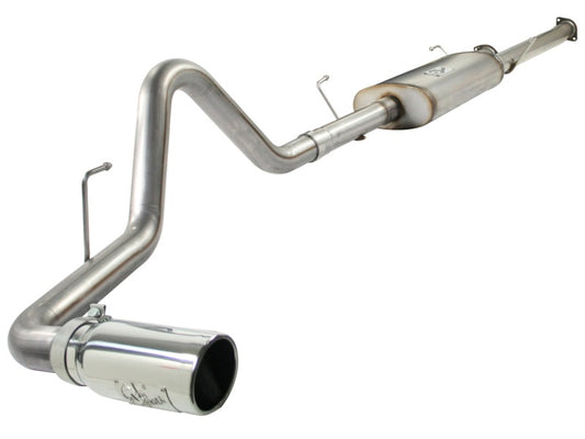 aFe MACHForce XP Exhausts Cat-Back SS-409 EXH CB Toyota Tundra 10-11 V8-5.7L 145.7 WB (pol tip) Precision R