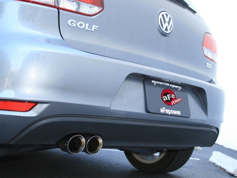 aFe MACHForce XP Exhausts Cat-Back SS-409 EXH CB Volkswagen Golf TDI 11-12 L4-2.0L Precision R