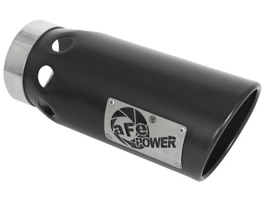 aFe MACHForce XP Exhausts Cat-Back SS-409 Nissan Titan XD 16-19 V8-5.6L - Black Precision R