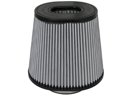 aFe Magnum FLOW Pro DRY S Universal Air Filter 4.5in F / 9inx7.5in B / 6.75inx5.5in T (Inv) / 9in H - Precision R