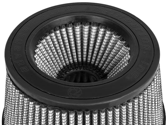 aFe Magnum FLOW Pro DRY S Universal Air Filter 6in F / 7in B / 5.5in T (Inv) / 3.375in H - Precision R