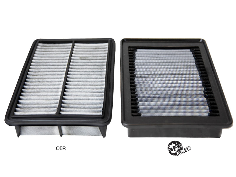 aFe MagnumFLOW OE Replacement Air Filter w/Pro Dry S Media 19-22 Mazda 3 (L4-2.0/2.5L) Precision R