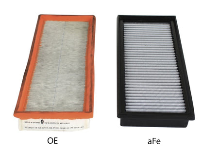 aFe MagnumFLOW OEM Replacement Air Filter Pro DRY S 12-14 Fiat 500 L4 1.4L - Precision R