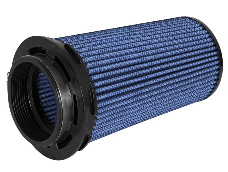 aFe MagnumFLOW Pro 5R Universal Air Filter 3-1/2in F x 5in B x 4-1/2in T (Inverted) x 9in H - Precision R