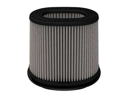 aFe MagnumFLOW Pro DRY S Air Filter (6-3/4 x 4-3/4)in F x (8-1/2 x 6-1/2)in B x (7-1/4 x 5)in T - Precision R