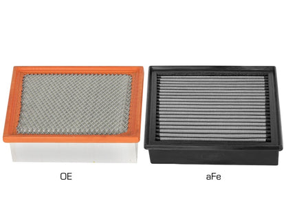 aFe MagnumFLOW Pro DRY S OE Replacement Filter 2017 GM Diesel Trucks V8 6.6L L5P Precision R