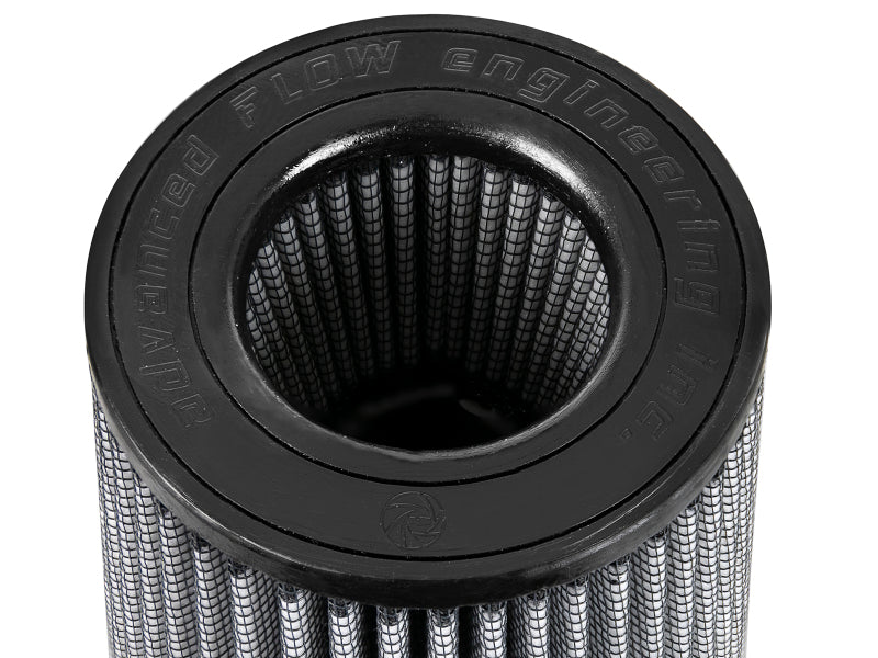 aFe MagnumFLOW Pro DRY S Universal Air Filter 3.5in F / 6in B / 4.5in T (Inv) / 9in H - Precision R