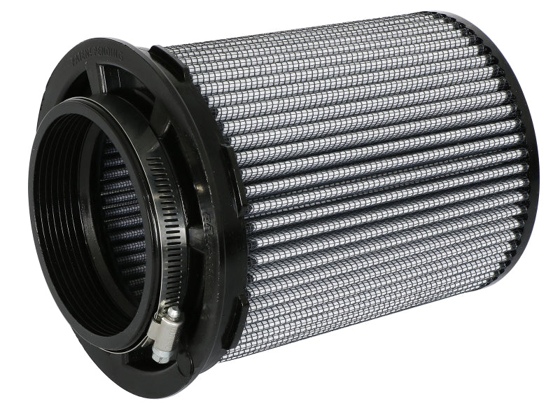 aFe MagnumFLOW Pro DRY S Universal Air Filter 4in F x 6in B (mt2) x 5.5in T (Inv) x 7.5in H - Precision R