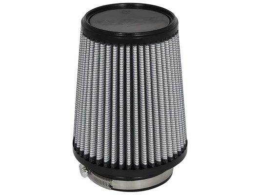 aFe MagnumFLOW Pro DRY S Universal Air Filter 4in F x 6in B x 4-3/4in T x 7in H (w/ Bumps) - Precision R