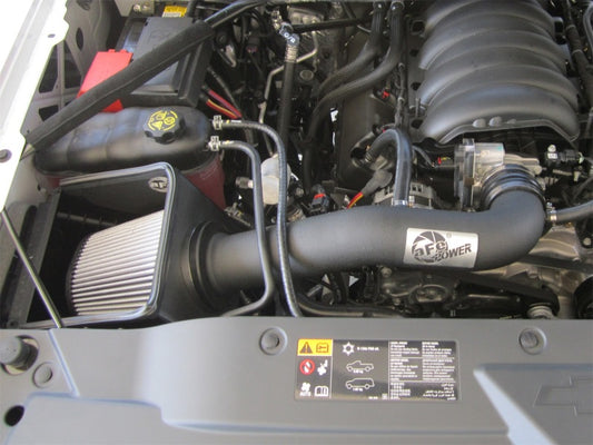 aFe MagnumFORCE Intake Stage-2 Pro Dry S 14-17 GM Silverado/Sierra 1500 V8 5.3L/6.2L Precision R