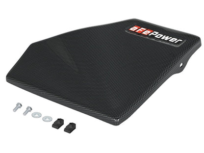 aFe MagnumFORCE Stage-2 Intake System Carbon Fiber Cover 15-17 MINI Cooper S (F55/F56) L4-2.0L (t) Precision R