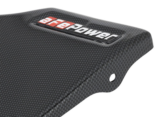 aFe MagnumFORCE Stage-2 Intake System Carbon Fiber Cover 15-17 MINI Cooper S (F55/F56) L4-2.0L (t) Precision R